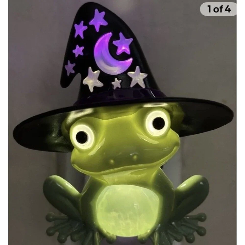 Bath & Body Works 2025 Halloween Wallflower Plug Nightlight Frog Witch Hat
